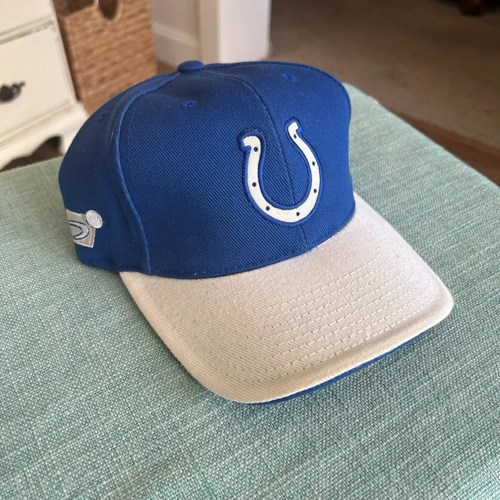 Indianapolis Colts NFL Sports Specialties Cap Horseshoe Logo Strapback‎